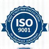 ISO 9001認証バッジ